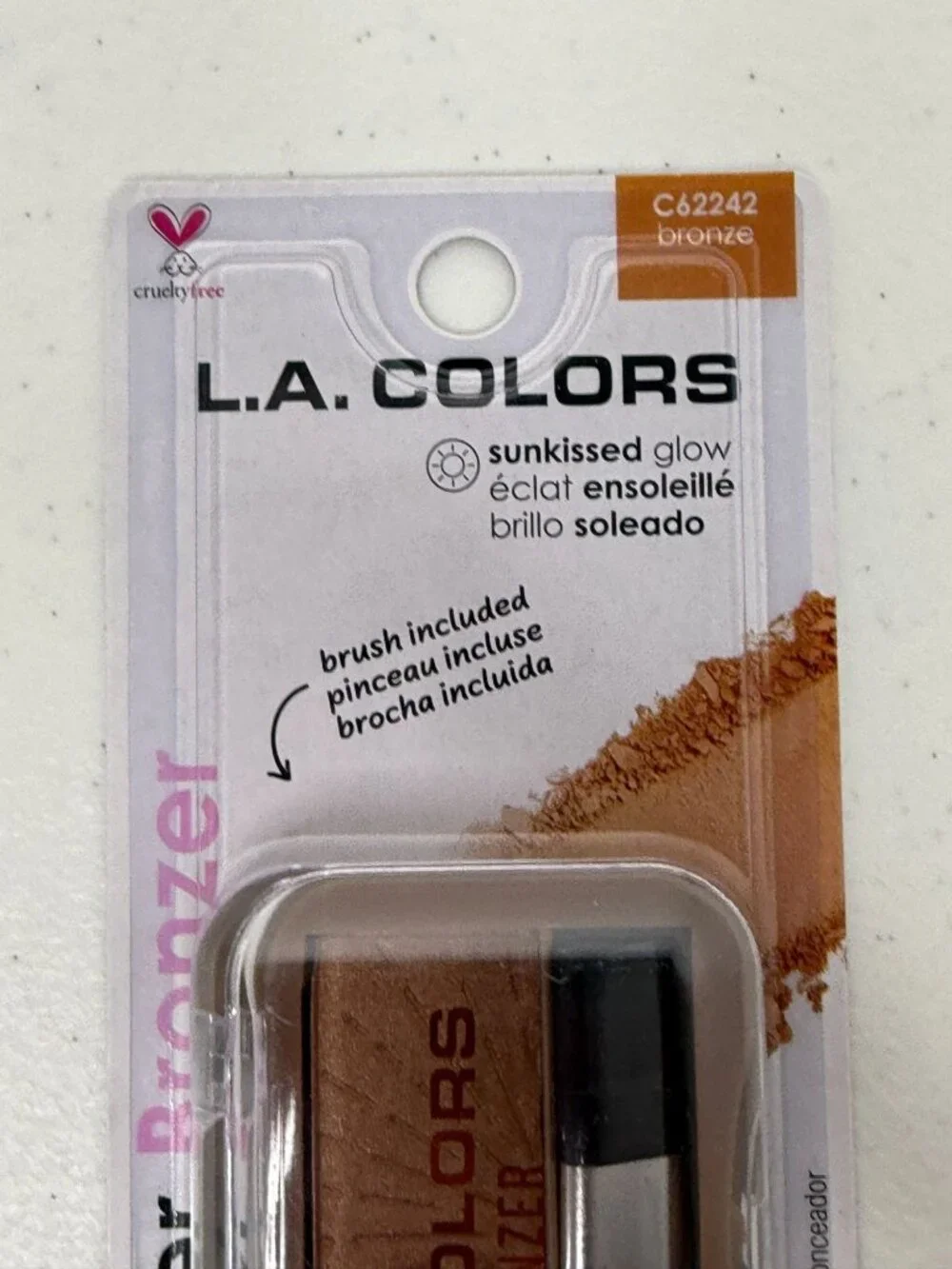 L.A. Colors Powder Bronzer Bronze C62242 NIP